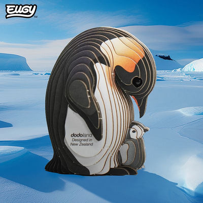 Puzzle 3D Eugy Dodoland- Pingûino Emperador 🐧