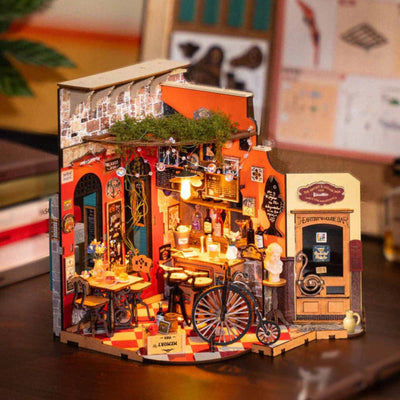 Puzzle 3D Robotime Miniatura - Cheers Bar & Dining 🍷
