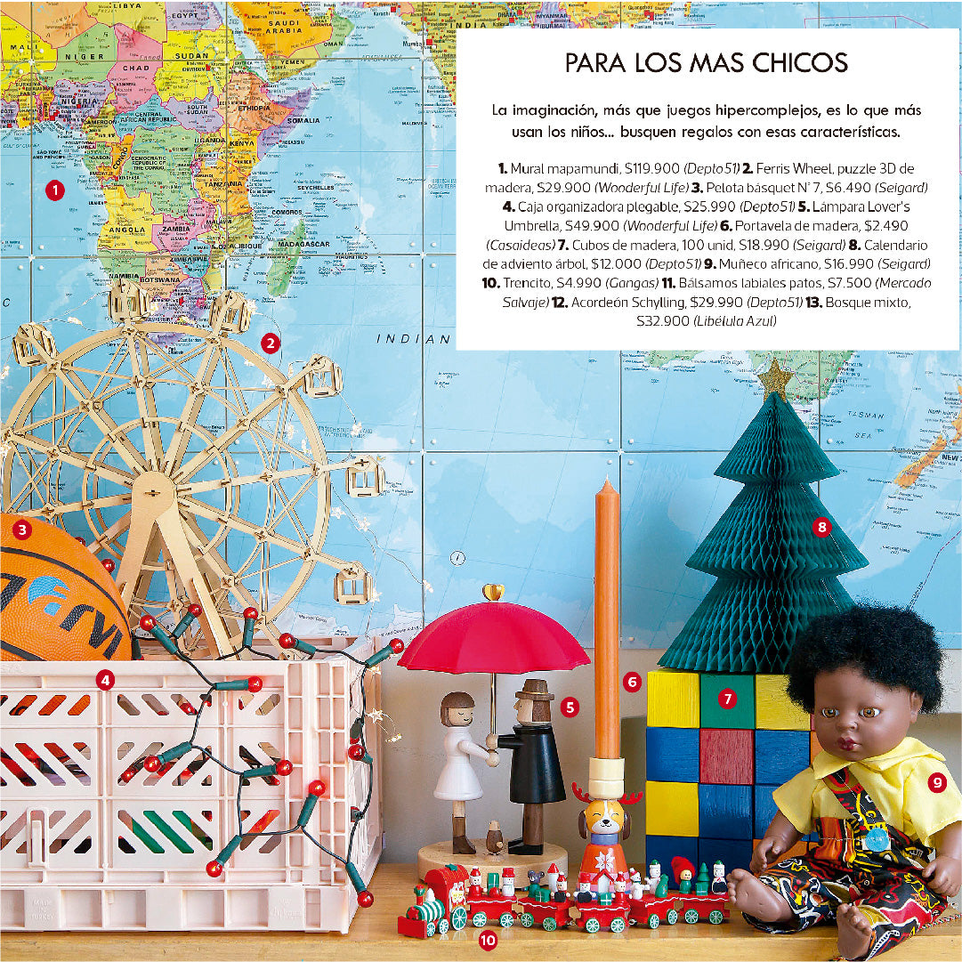 Vitrina "Linda Navidad" Revista MASDECO: "Mi regalo te regalo"