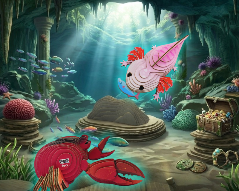 EUGY DODOLAND - MINI PUZZLES 3D