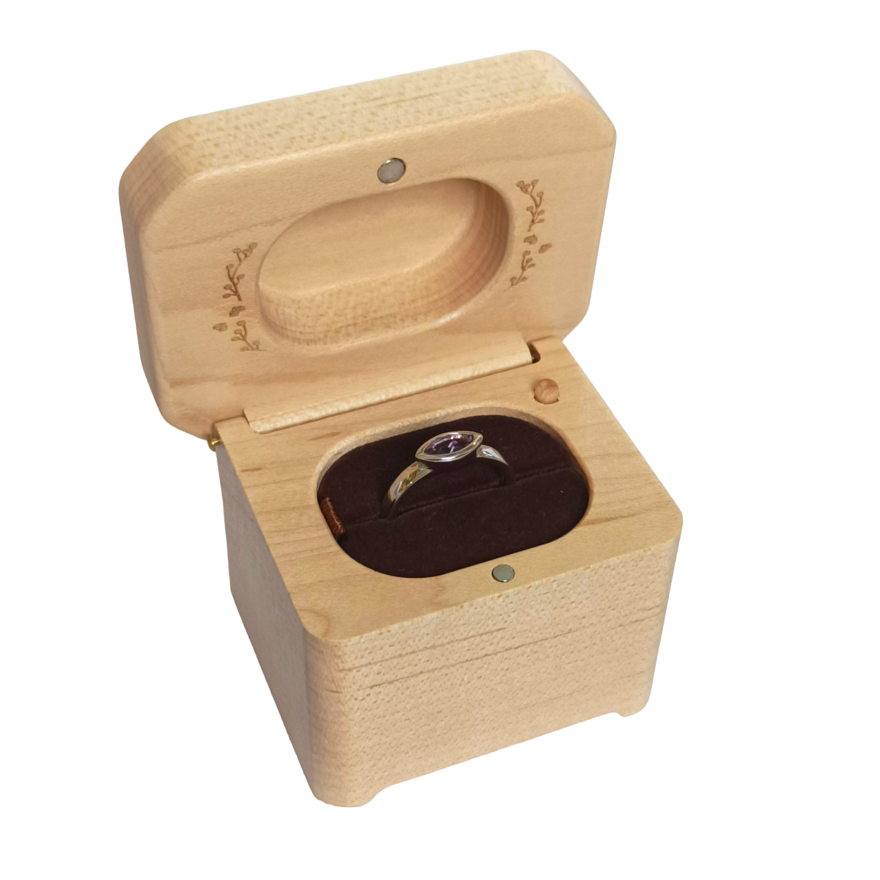 CAJITA MUSICAL WOODERFULLIFE- WEDDING RING (CAJITA DE COMPROMISO)💍