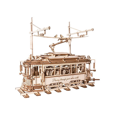 PUZZLE 3D MADERA ROBOTIME - CLASSIC CITY TRAN LK801 (TRANVÍA) 🚎