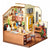 Puzzle 3D Robotime casita miniatura- Cozy Kitchen (Homey Kitchen) 🍽️