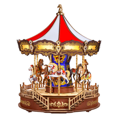 Puzle 3D Madera Musical- Classic Carousel  AMC01 🎠🦓