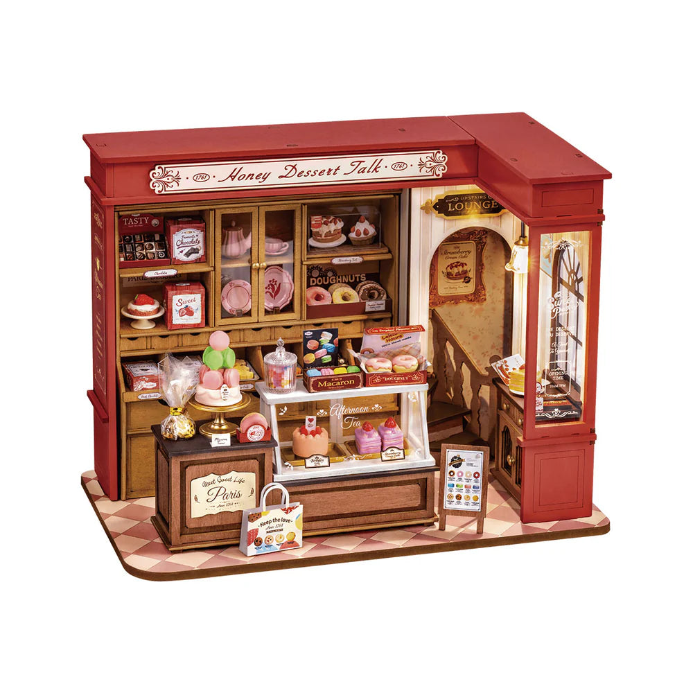 PUZZLE 3D ROBOTIME CASITA MINIATURA - HONEY DESSERT TALK DG168 🎂