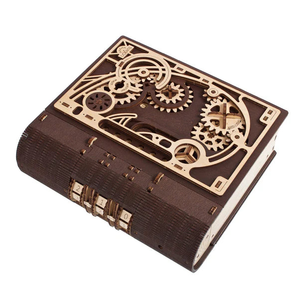 Puzle 3D de madera mecánico UGEARS- Libro de Secretos 📕