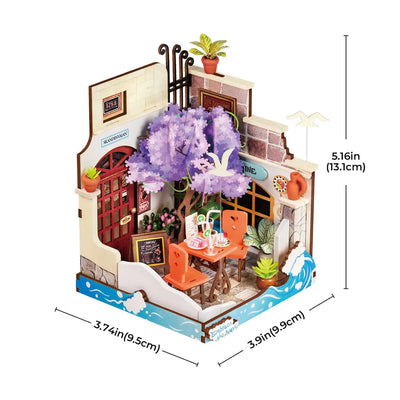 PUZZLE 3D MADERA ROBOTIME - Sea Holiday Restaurant DS039  🍽️