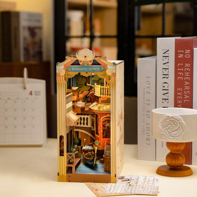 PUZZLE 3D MINIATURA ROBOTIME BOOK NOOK -  ROMANTIC VENICE  TGB08 🛶