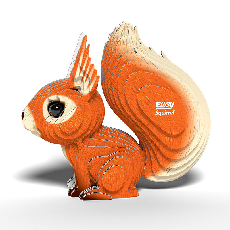 PUZZLE 3D EUGY DODOLAND- SQUIRREL (ARDILLA)