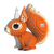 PUZZLE 3D EUGY DODOLAND- SQUIRREL (ARDILLA)