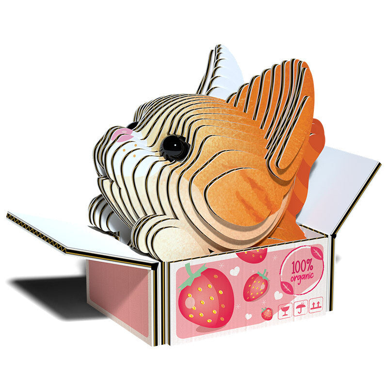 PUZZLE 3D EUGY DODOLAND- GATO ROMANO (CAT PUMPKIN) 🐈