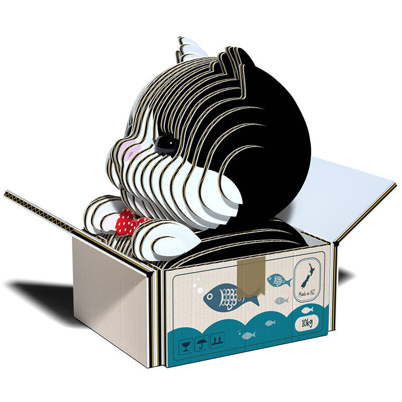 PUZZLE 3D EUGY DODOLAND- CAT TUXEDO🐈