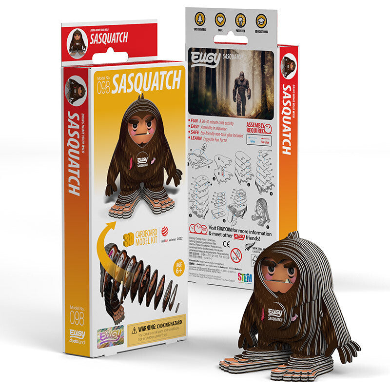 Puzzle 3D Eugy Dodoland - Sasquatch (Pie Grande) 😱