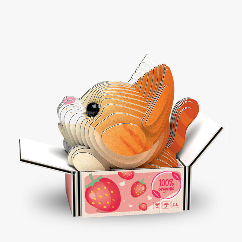 PUZZLE 3D EUGY DODOLAND- GATO ROMANO (CAT PUMPKIN) 🐈