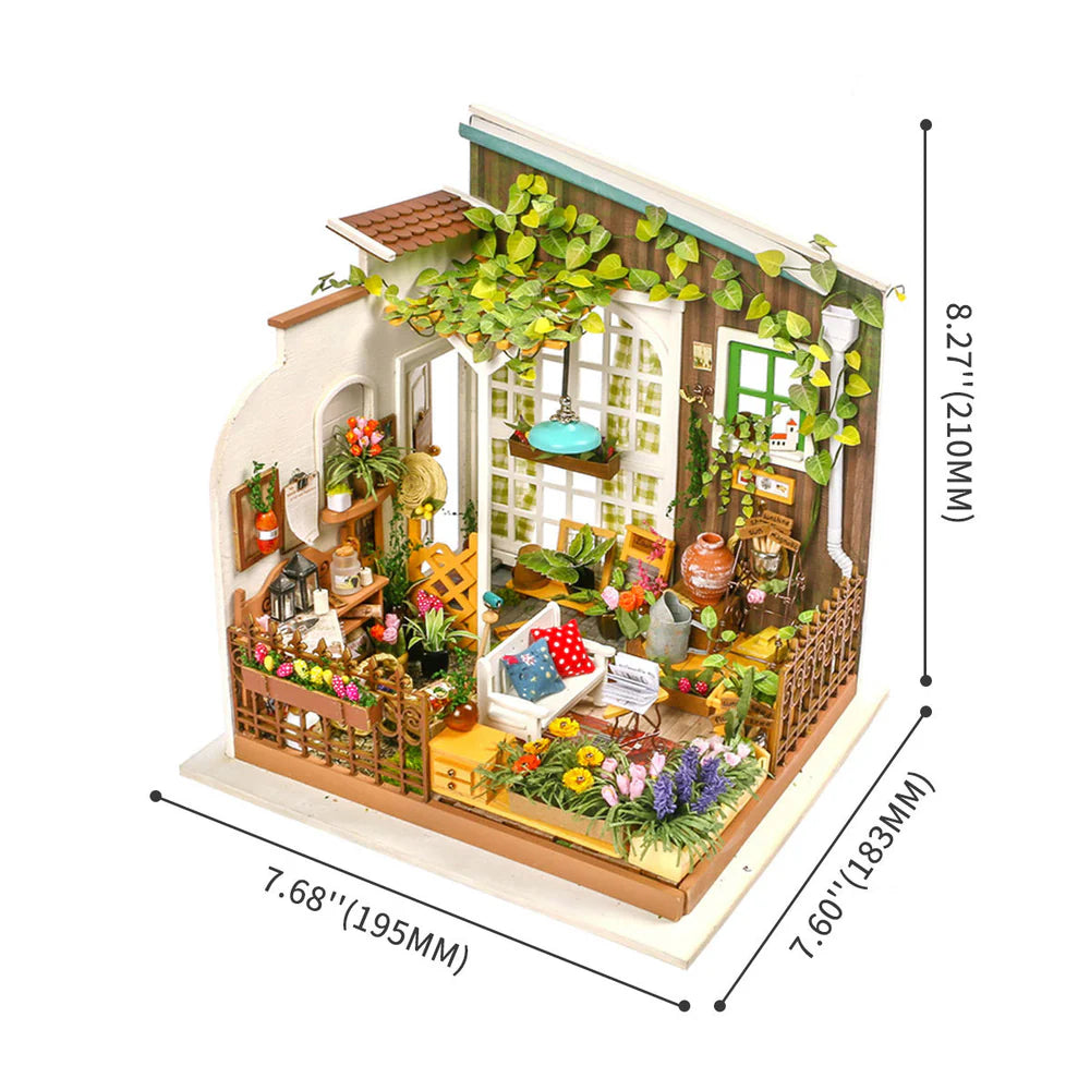 Puzzle 3D Robotime miniatura – Miller's Garden - DG108