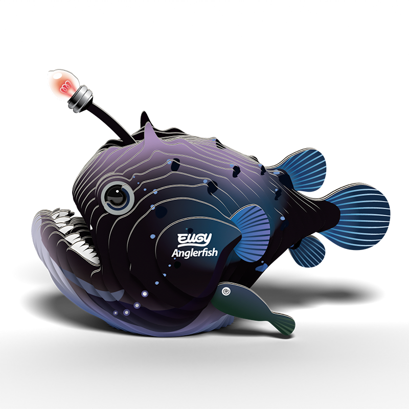Puzzle 3D Eugy Dodoland- Anglerfish (Pez pediculado)