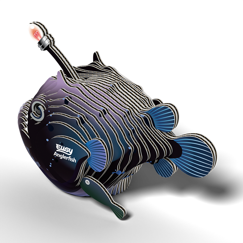 Puzzle 3D Eugy Dodoland- Anglerfish (Pez pediculado)