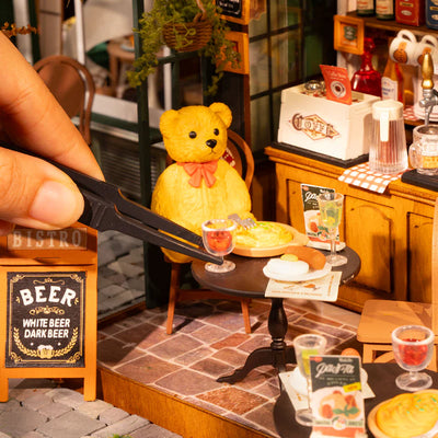PUZZLE 3D ROBOTIME CASITA MINIATURA - Tipsy Restaurant DG167 🍽️