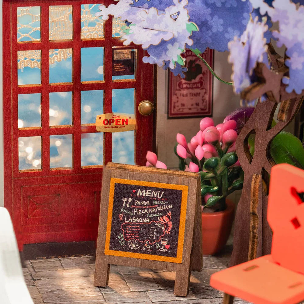 PUZZLE 3D MADERA ROBOTIME - Sea Holiday Restaurant DS039  🍽️