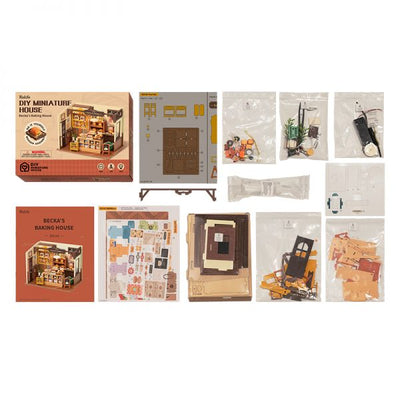 PUZZLE 3D ROBOTIME- BECKA'S BAKING HOUSE  (PANADERIA DE BECKA)🧁🥖🍞