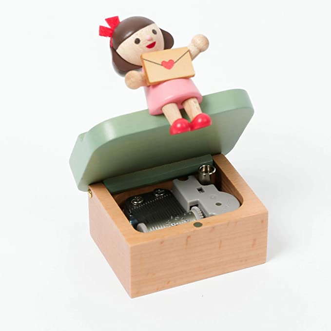 Cajita musical Wooderfullife- Love letter