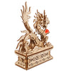 Puzle 3D de madera mecánico UGEARS - Wood Dragon 🐲