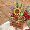 PUZLE 3D MADERA ROBOTIME - ROWOOD Wooden Bloom Box TW02H 🌹🌸🪻🌻