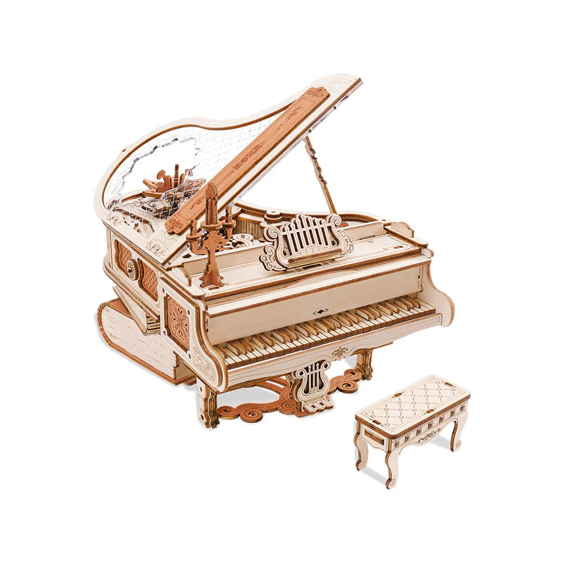 Puzzle 3D madera Robotime- Magic Piano AMK81 (Piano Mágico)🎵🎹