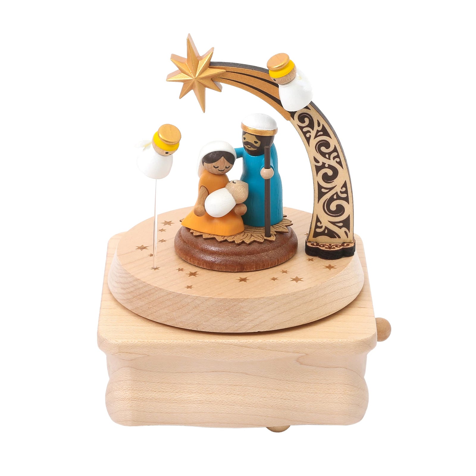 Cajita Musical Wooderful life - Pesebre Mini Nativity 🌠 (Mini pesebre navideño)