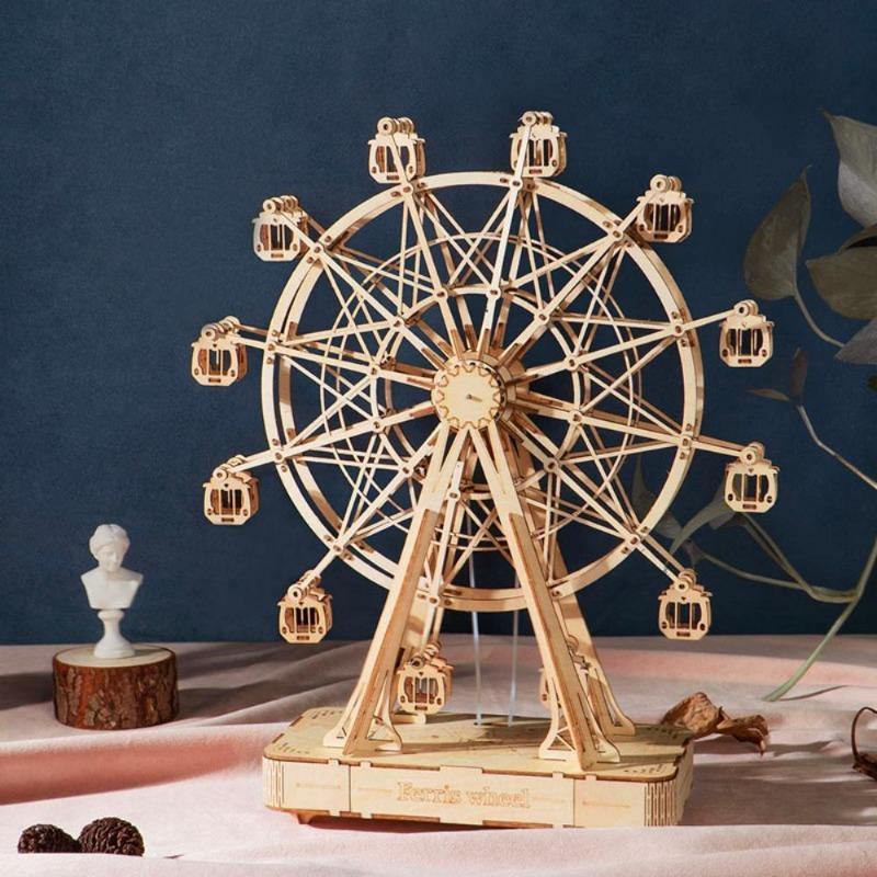 PUZLE 3D MADERA ROBOTIME - FERRIS WHEEL (RUEDA DE LA FORTUNA)TGN01 🎡