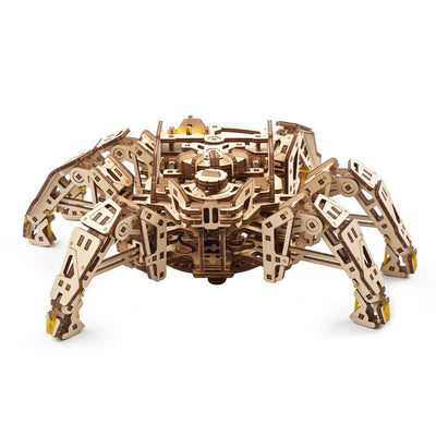 Puzle 3D de madera- Hexápodo- Ugears 🕷️
