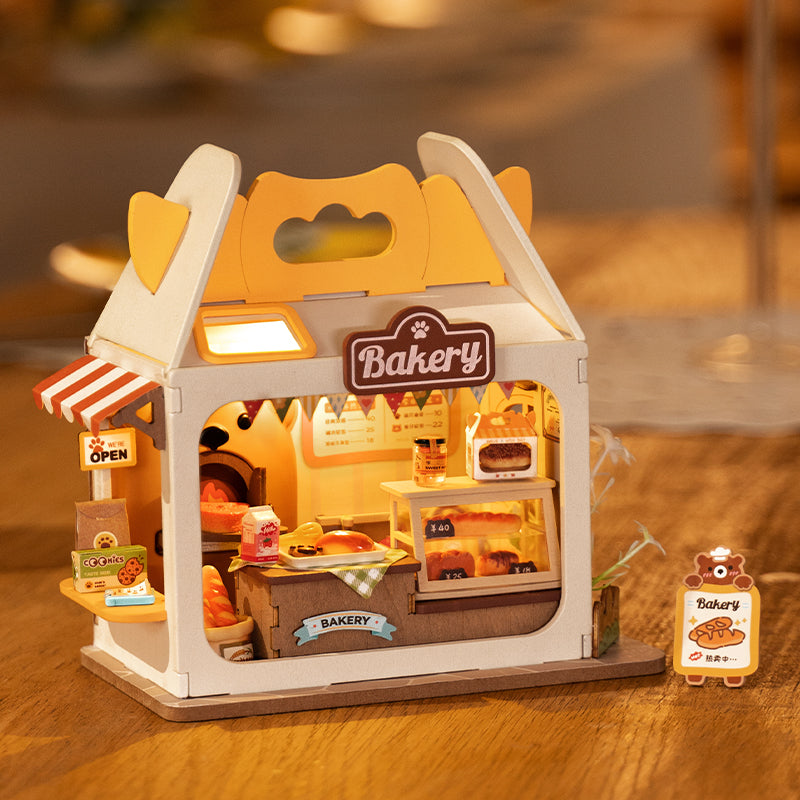 PUZZLE 3D ROBOTIME CASITA MINIATURA - Teddy’s Breadbox DS033 🐻🥖🍞
