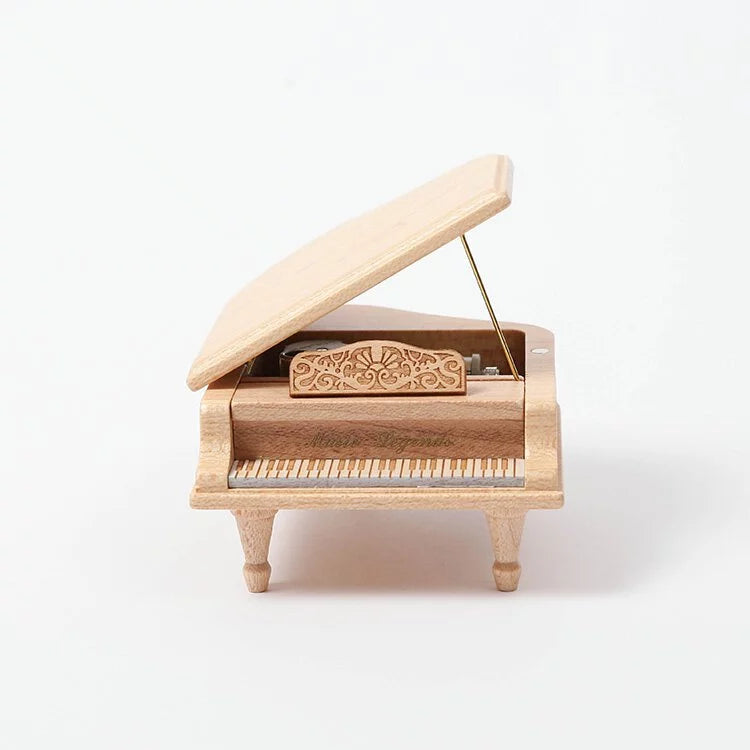CAJITA MUSICAL WOODERFULLIFE- LIGHT GRAND PIANO 🎹❤️