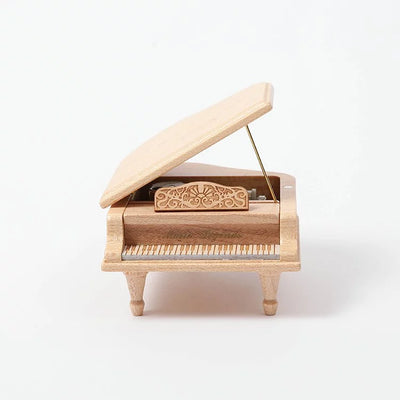 CAJITA MUSICAL WOODERFULLIFE- LIGHT GRAND PIANO 🎹❤️