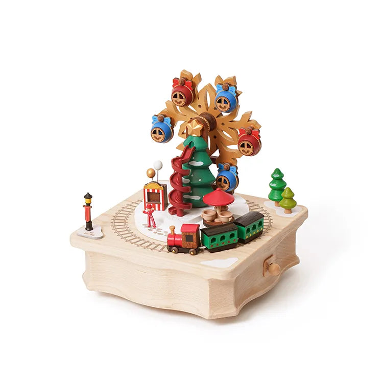 Cajita Musical Wooderful Life - CHRISTMAS LAND 🚂🌲 (Feria de Navidad)