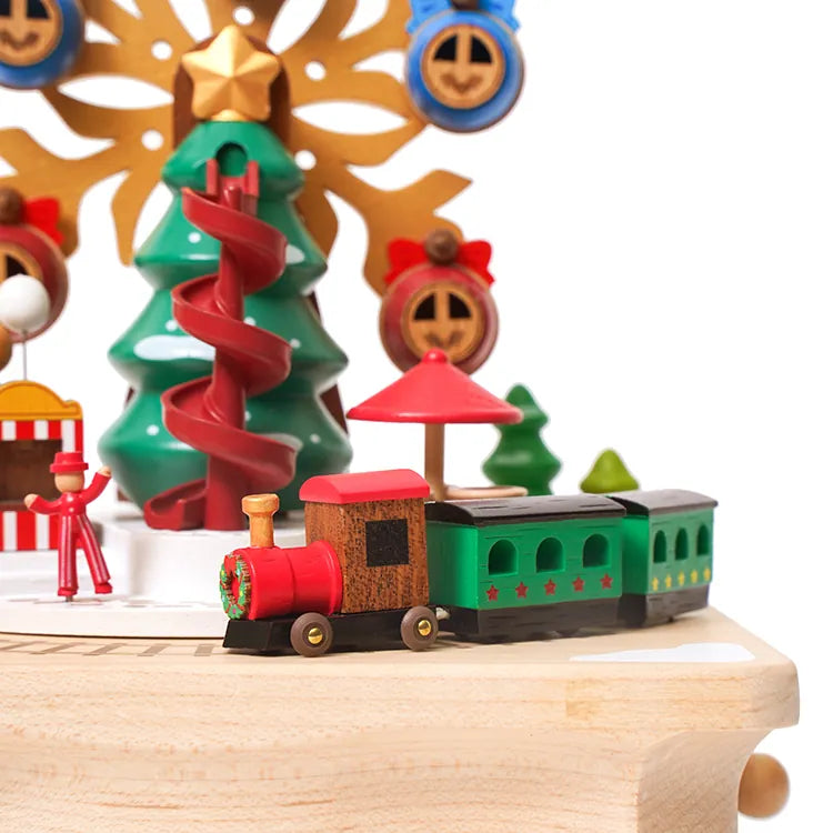 Cajita Musical Wooderful Life - CHRISTMAS LAND 🚂🌲 (Feria de Navidad)