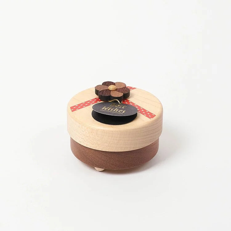 Cajita Musical Wooderfull Life - Gift Bow 🎀🎵 (mini caja musical)