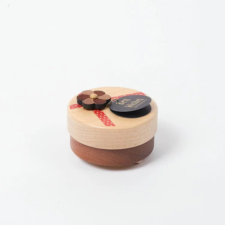 Cajita Musical Wooderfull Life - Gift Bow 🎀🎵 (mini caja musical)