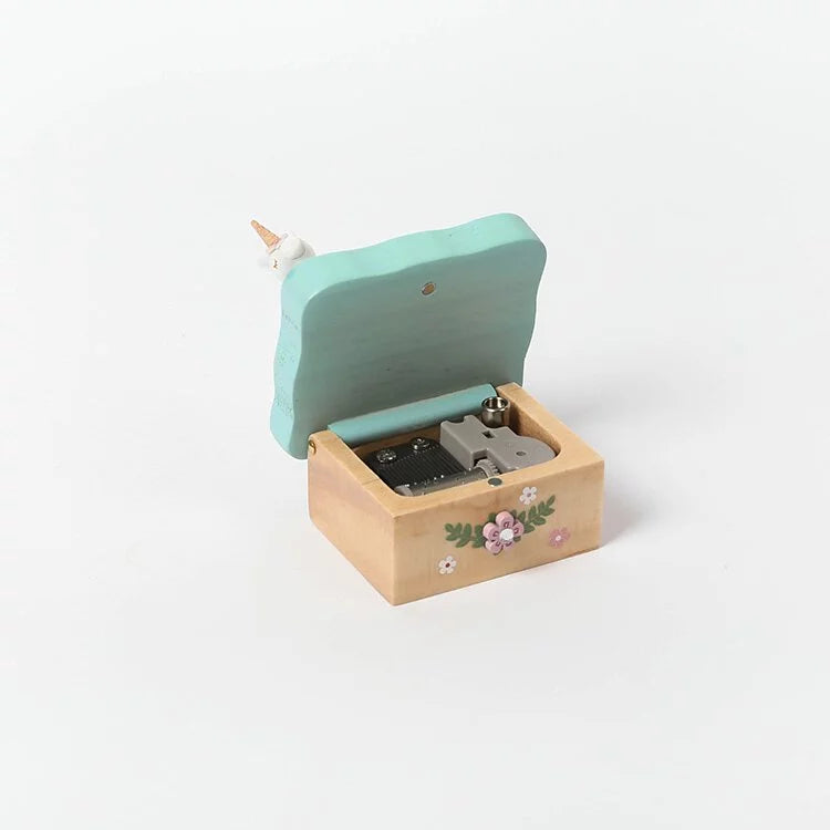 CAJITA MUSICAL WOODERFULLIFE- MINI UNICORN 🦄