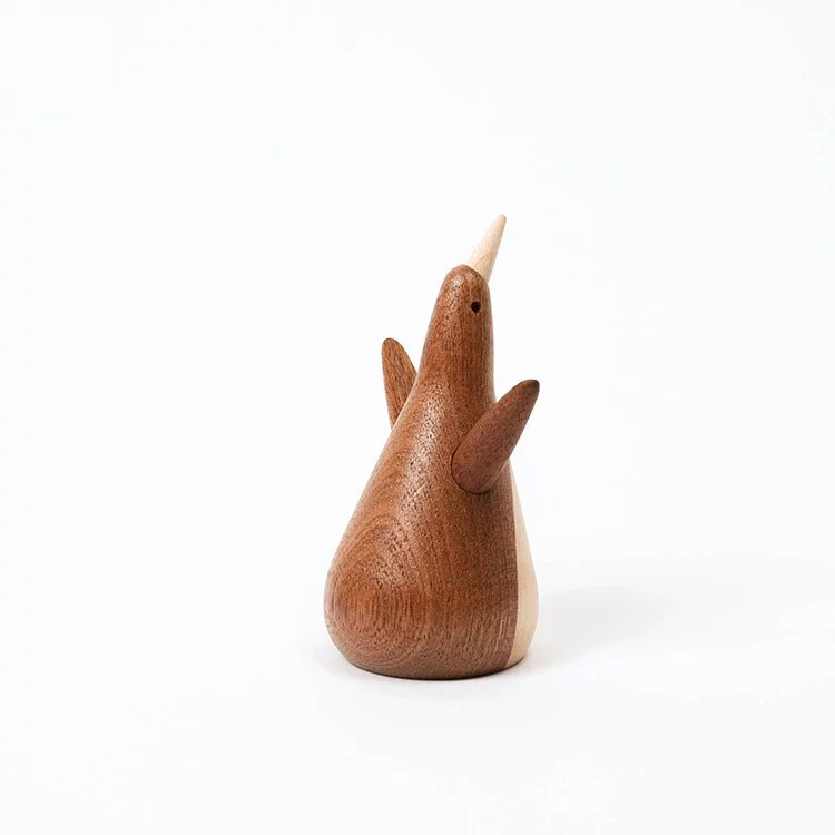 DECO Wooderful life– Penguin Ring Holder (porta-anillos de pingüino) 🐧❤️