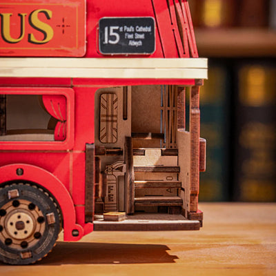 Puzle 3D miniatura Robotime - London Tour Bus TGM02 🚌🚍