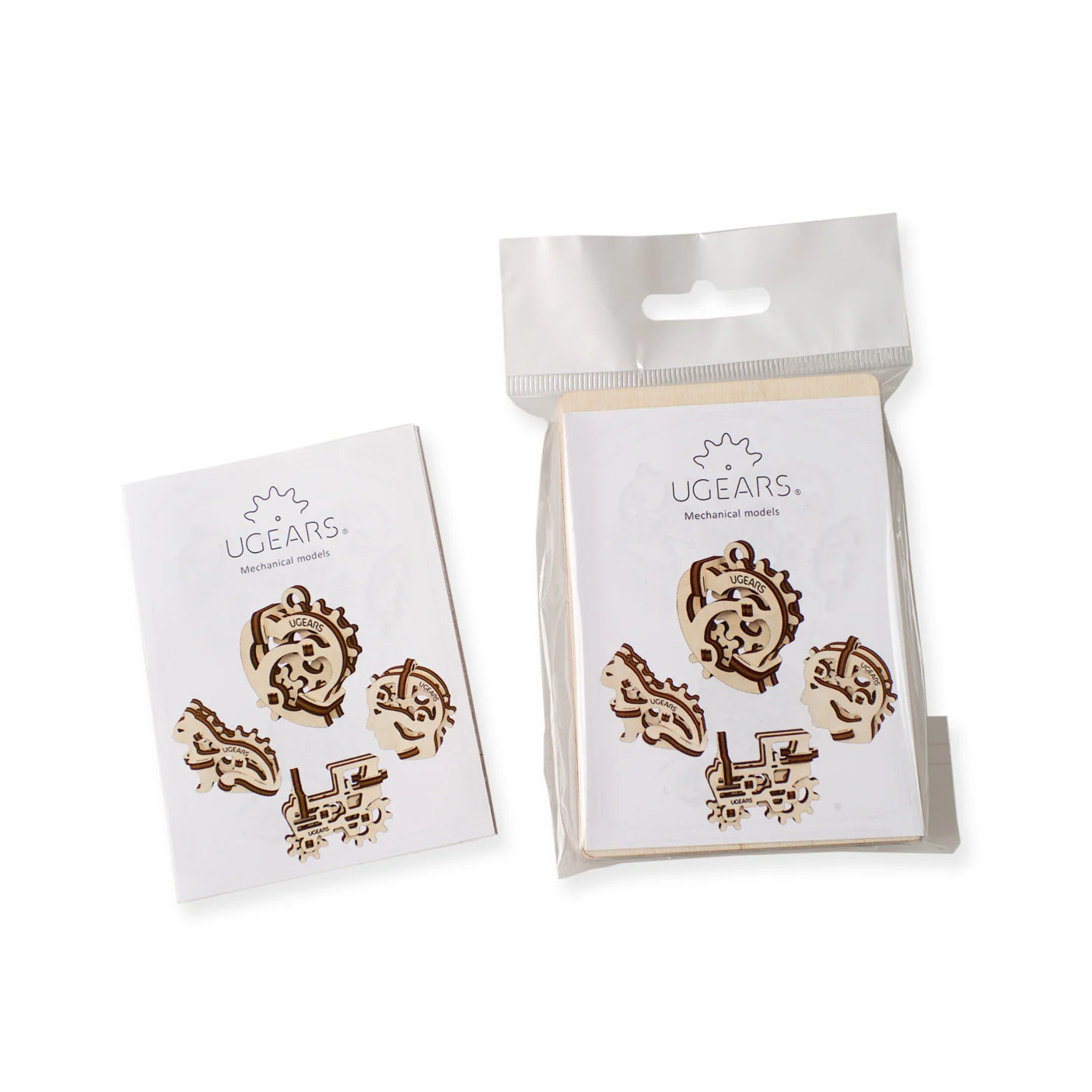 Puzle 3D de madera mecánico UGEARS- U-Fidgets Tribiks 🧠