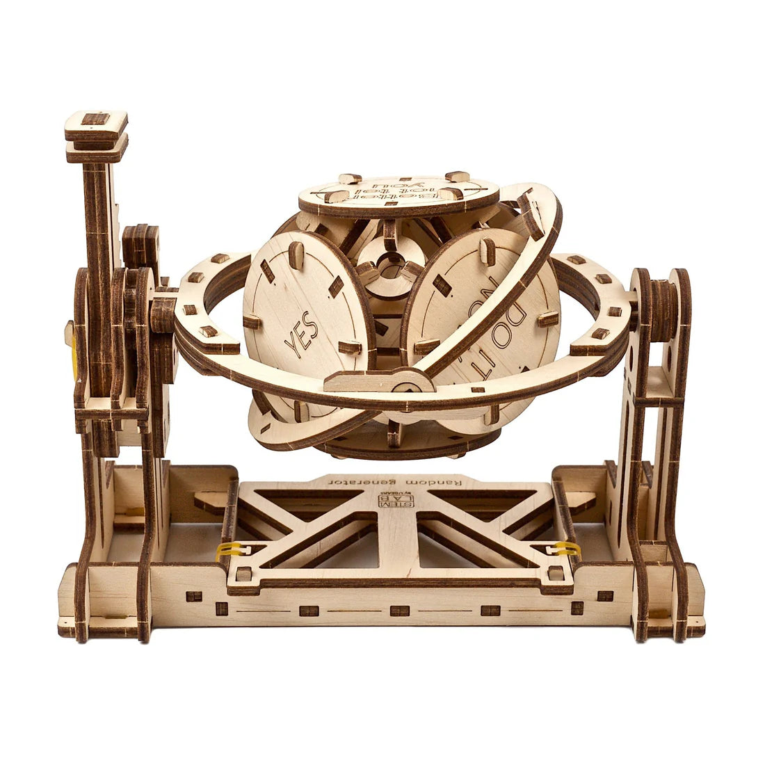 Puzle 3D de madera mecánico UGEARS- Generador Aleatorio (RANDOM GENERATOR) 🎲