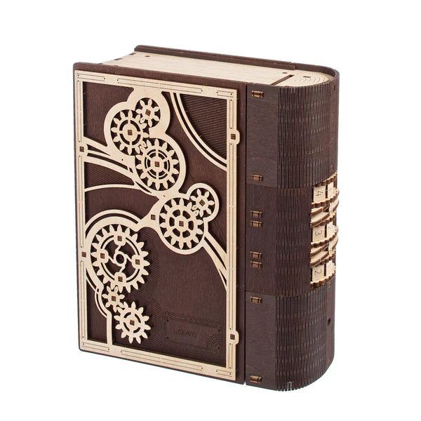 Puzle 3D de madera mecánico UGEARS- Libro de Secretos 📕