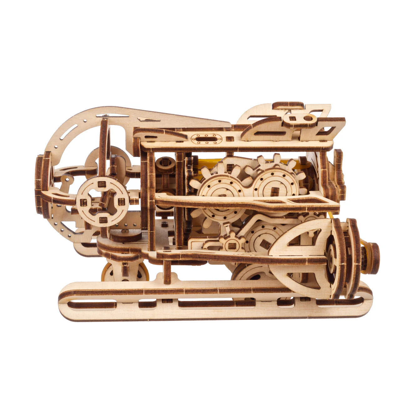 Puzle 3D de madera mecánico UGEARS - Submarino Steampunk ⚓🌊