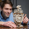 Puzle 3D de madera- Ciclista Autómata- Ugears 🚴