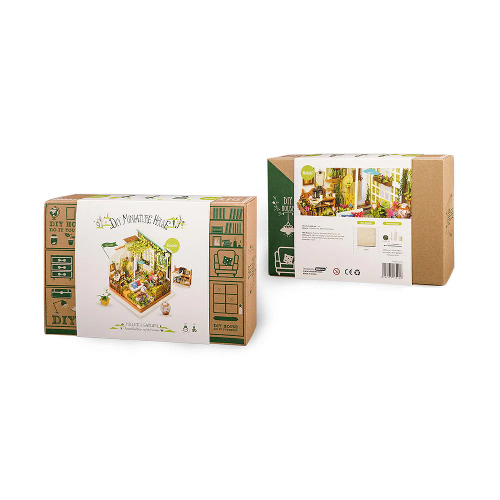 Puzzle 3D Robotime miniatura – Miller's Garden - DG108