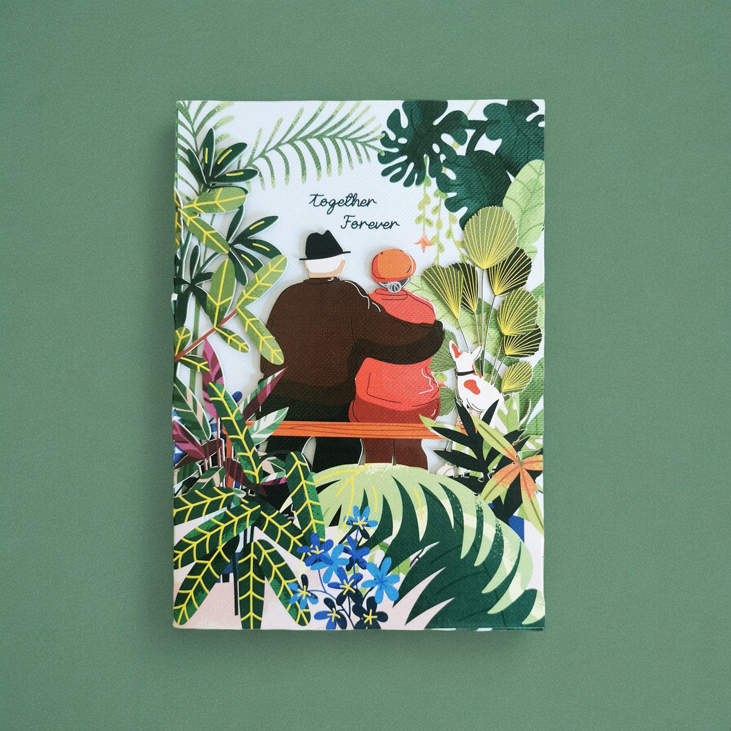 Tarjeta Troquelada Kiriarte- Siempre Juntos 👵👴