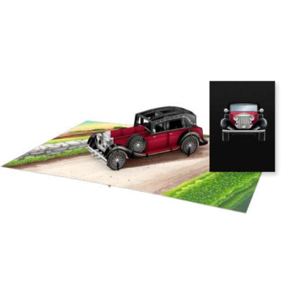 Tarjeta pop-up Kiriarte- Clásico 🚘