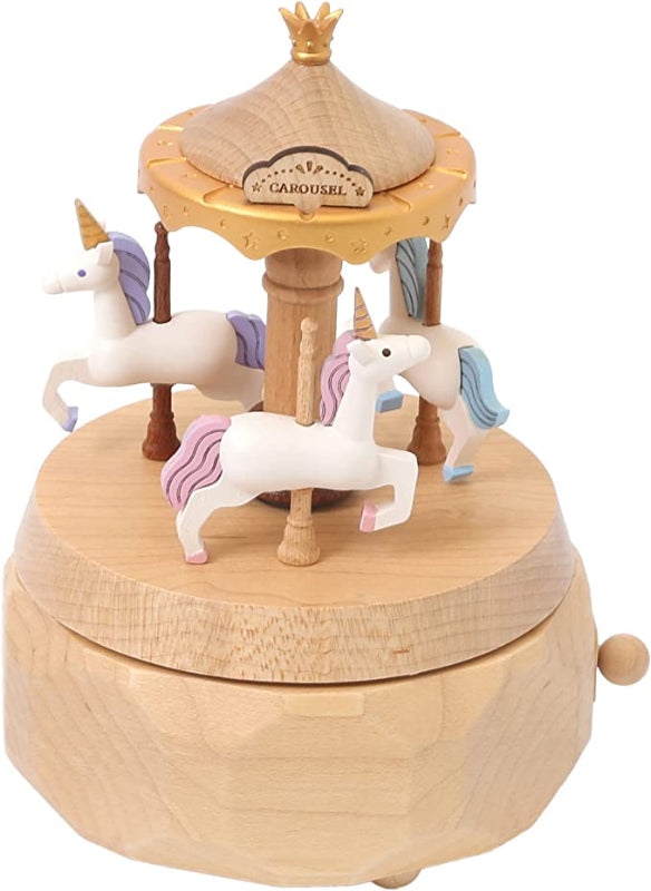 Cajita musical Wooderfullife- Carrusel de Unicornios ✨💫🦄